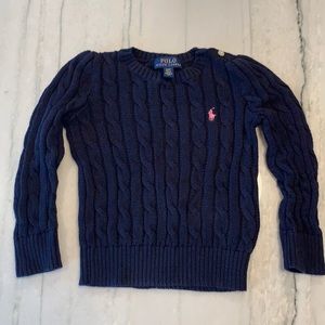 2T Navy Ralph Lauren Polo Sweater